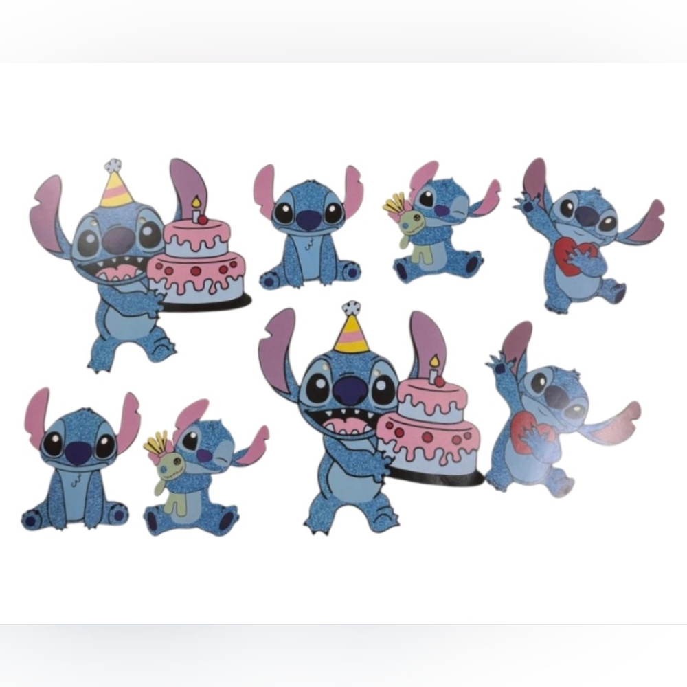 Stich Decoration for party, decorative images of the character